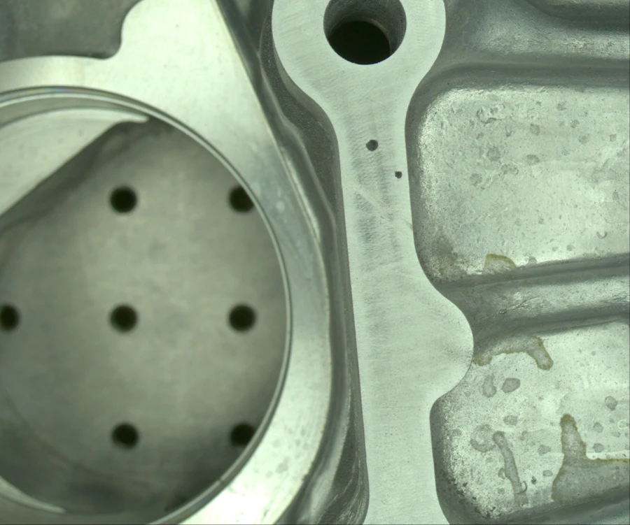 Casting Machined after