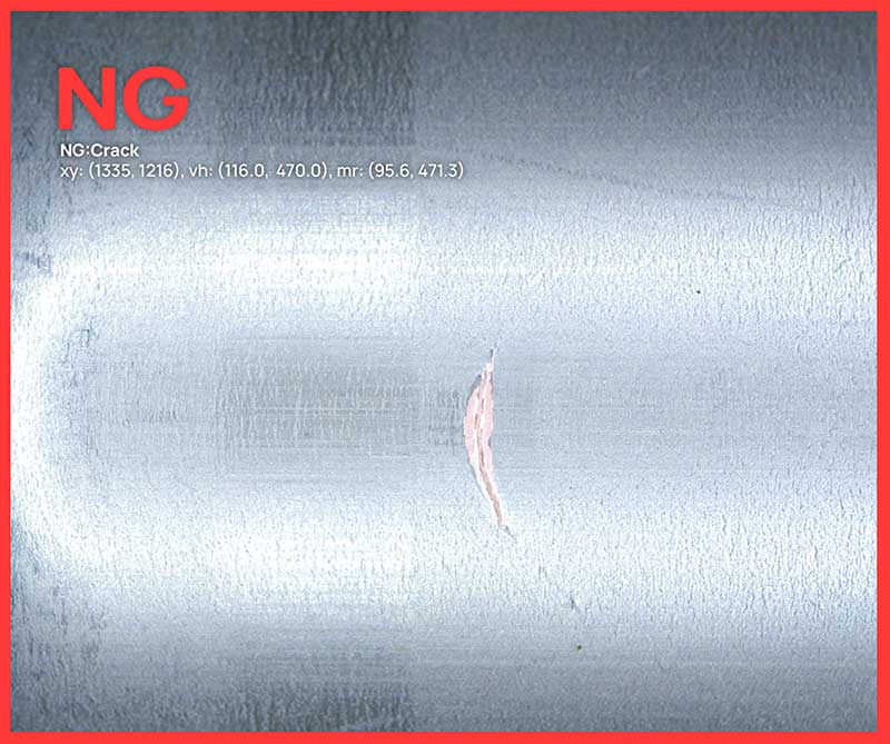 Engine Water Pump Casting Inspection Application